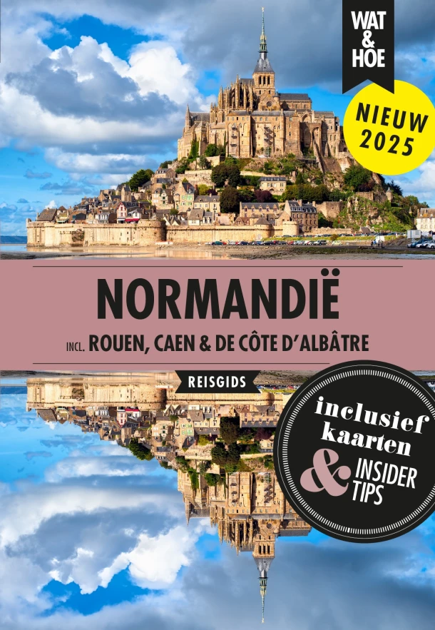Normandië – Wat & Hoe reisgids – boek cover
