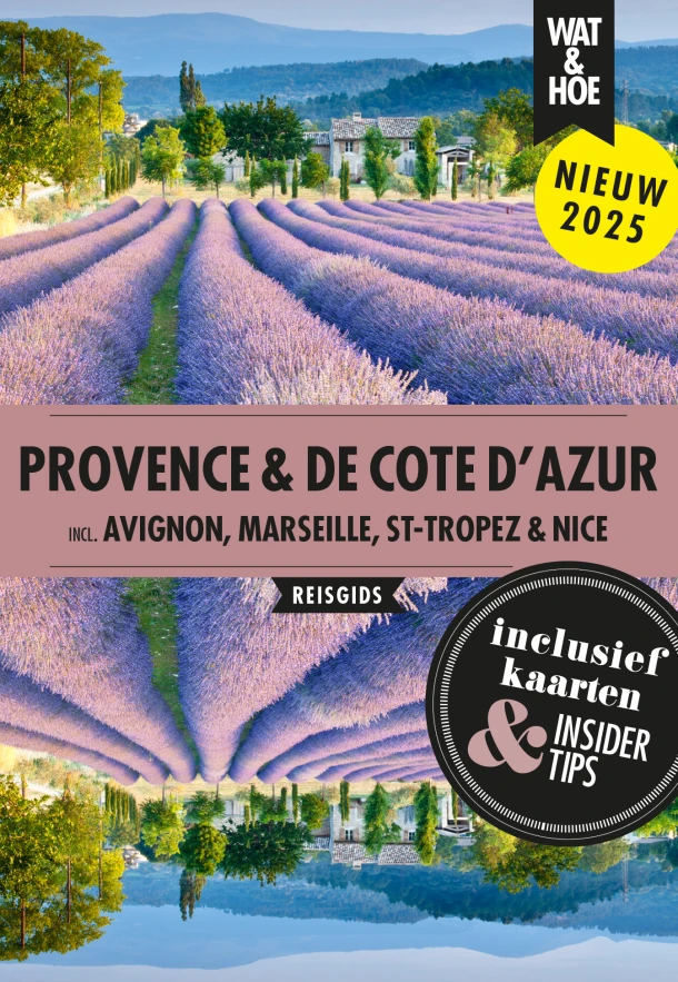 Provence & De Cote d'Azur – Wat & Hoe reisgids – boek cover