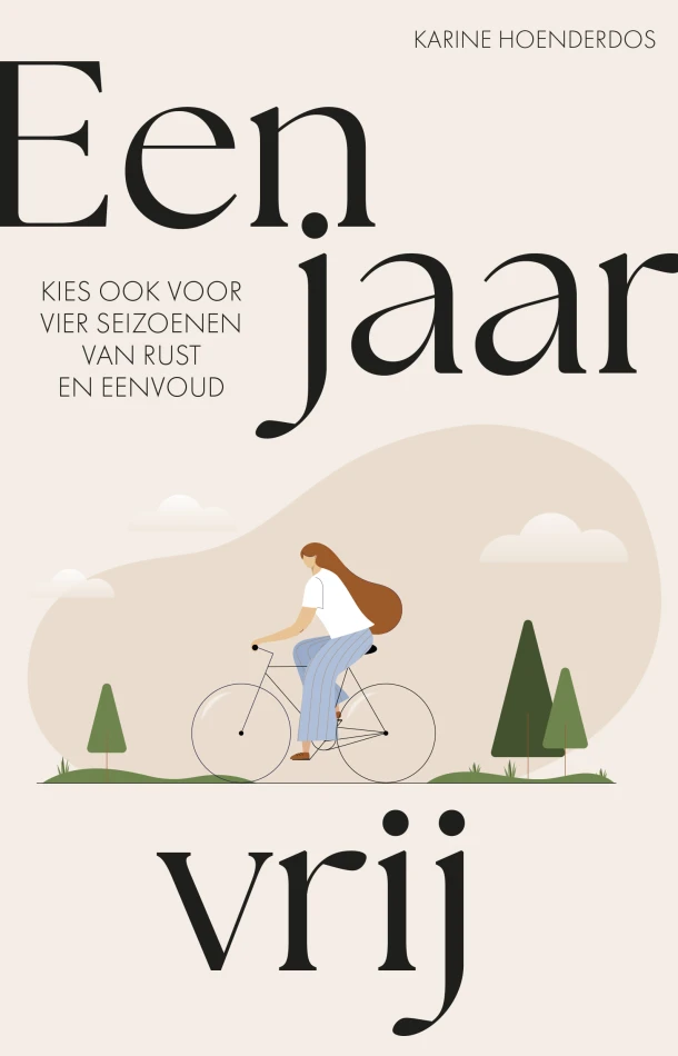 Een jaar vrij – Karine Hoenderdos – boek cover