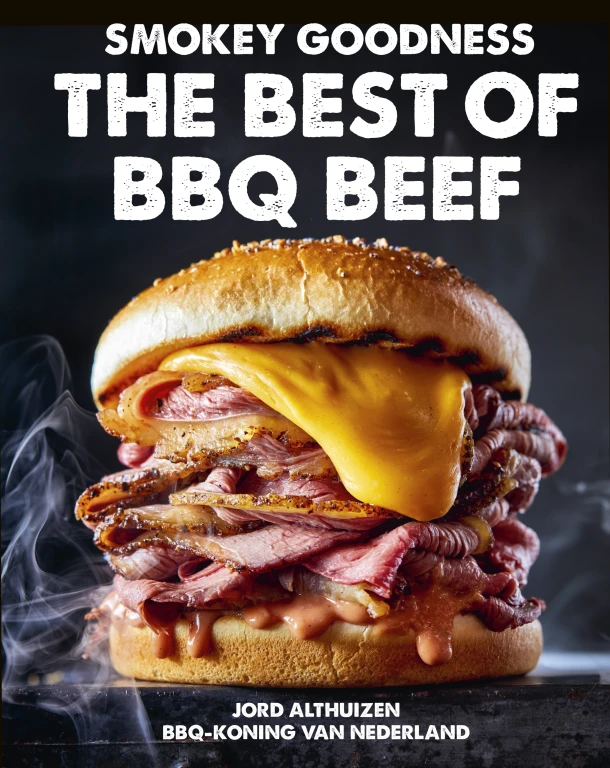 Smokey Goodness - The best of BBQ Beef – Jord Althuizen – boek cover