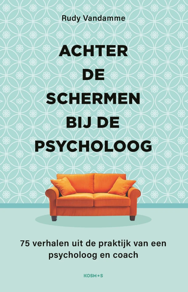 Achter de schermen bij de psycholoog – Rudy Vandamme – boek cover