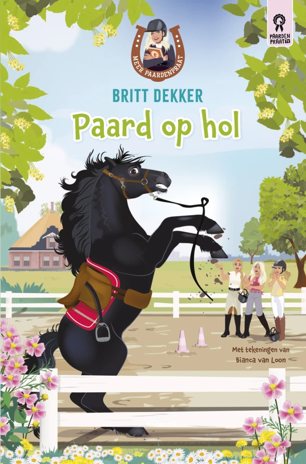 Paard op hol! – Britt Dekker – boek cover
