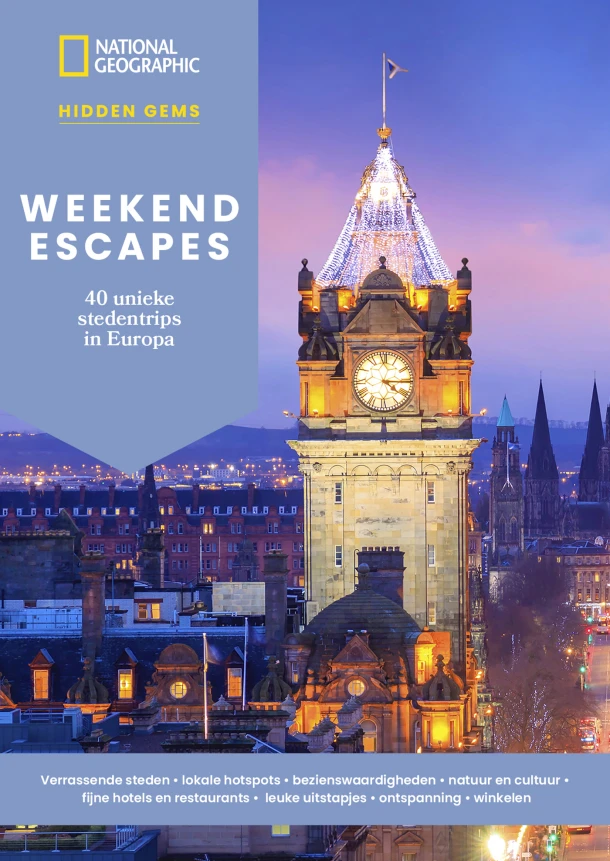 Weekend Escapes - 40 unieke stedentrips in Europa – National Geographic – boek cover