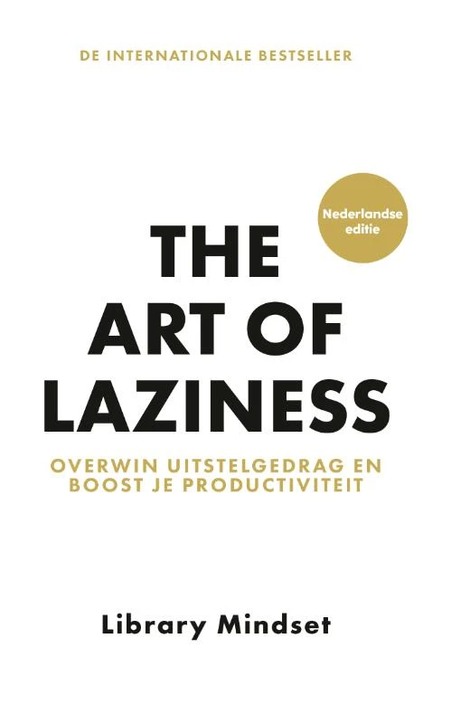 The Art of Laziness – Library Mindset – boek cover