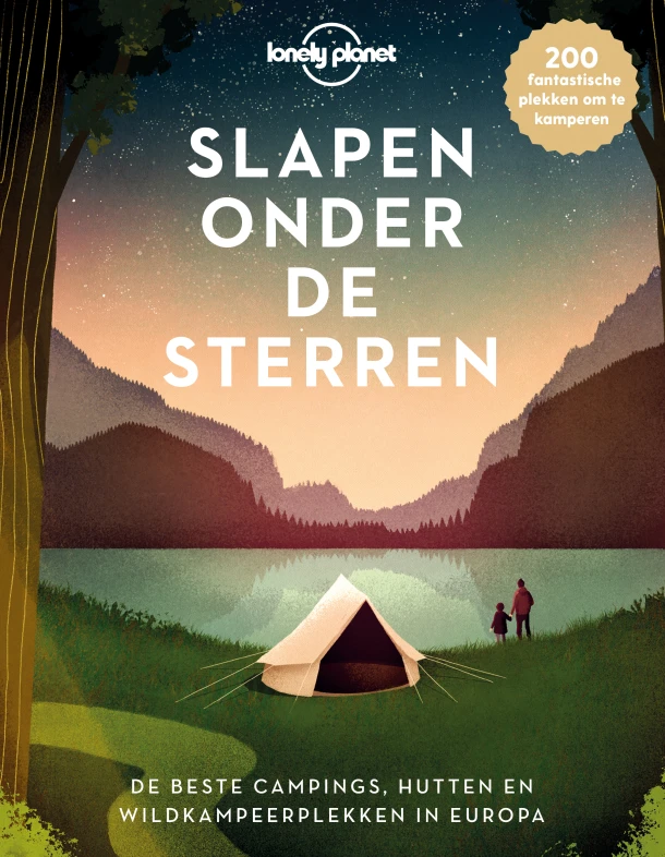 Slapen onder de sterren – Lonely Planet – boek cover