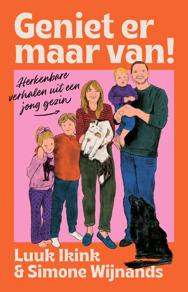 Geniet er maar van! – Luuk Ikink – boek cover