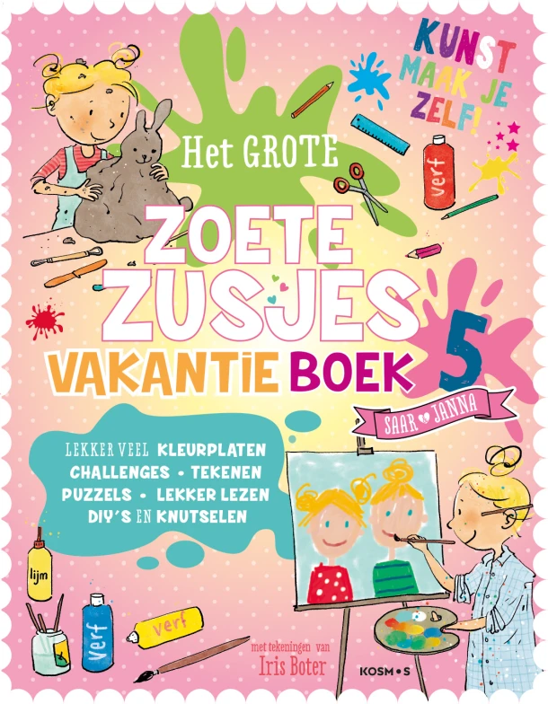 Het grote Zoete Zusjes vakantieboek 5 – Hanneke de Zoete – boek cover