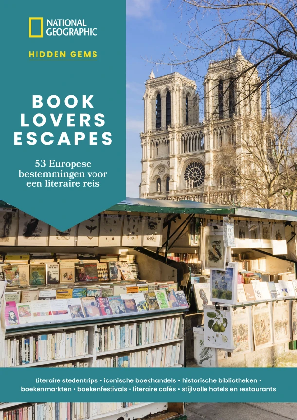 Book Lovers Escapes - 53 Europese bestemmingen voor een literaire reis – National Geographic – boek cover