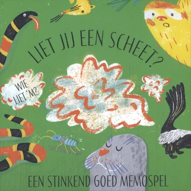 Liet jij een scheet? – Nicholas Caruso – boek cover
