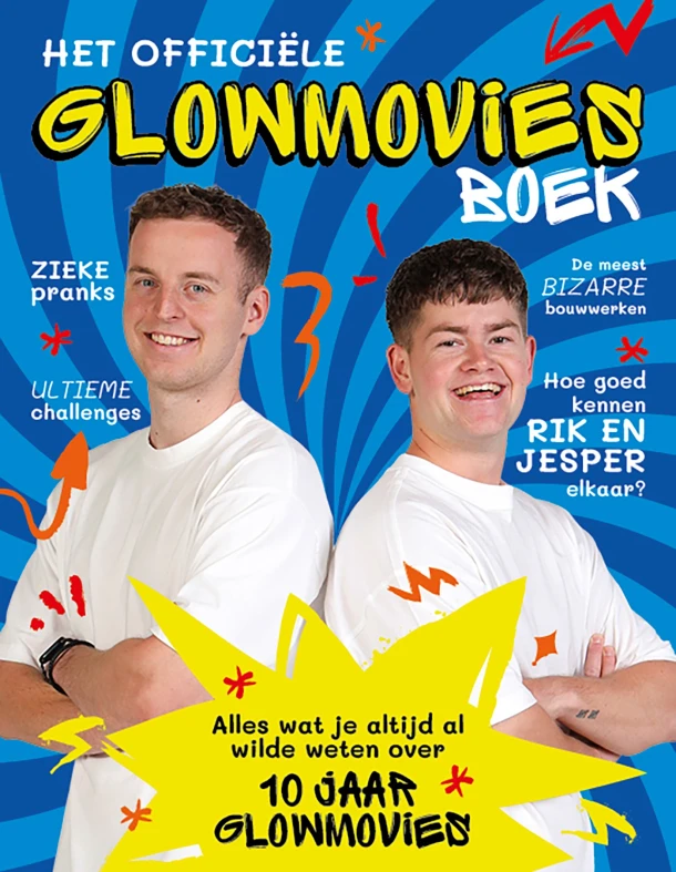 Het officiële Glowmovies boek – Rik Kleeven – boek cover