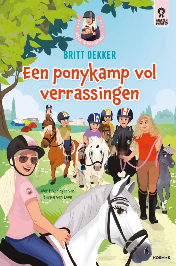 Een ponykamp vol verrassingen – Britt Dekker – boek cover