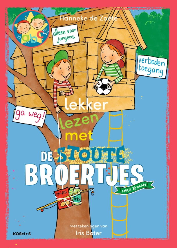 Lekker lezen met de Stoute Broertjes – Hanneke de Zoete – boek cover