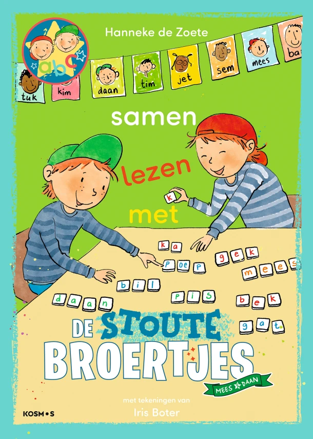 Samen lezen met de Stoute Broertjes – Hanneke de Zoete – boek cover
