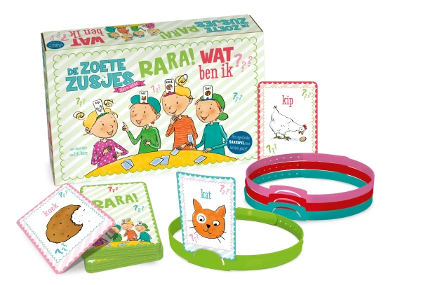 De Zoete Zusjes rara wat ben ik-spel – Hanneke de Zoete – boek cover