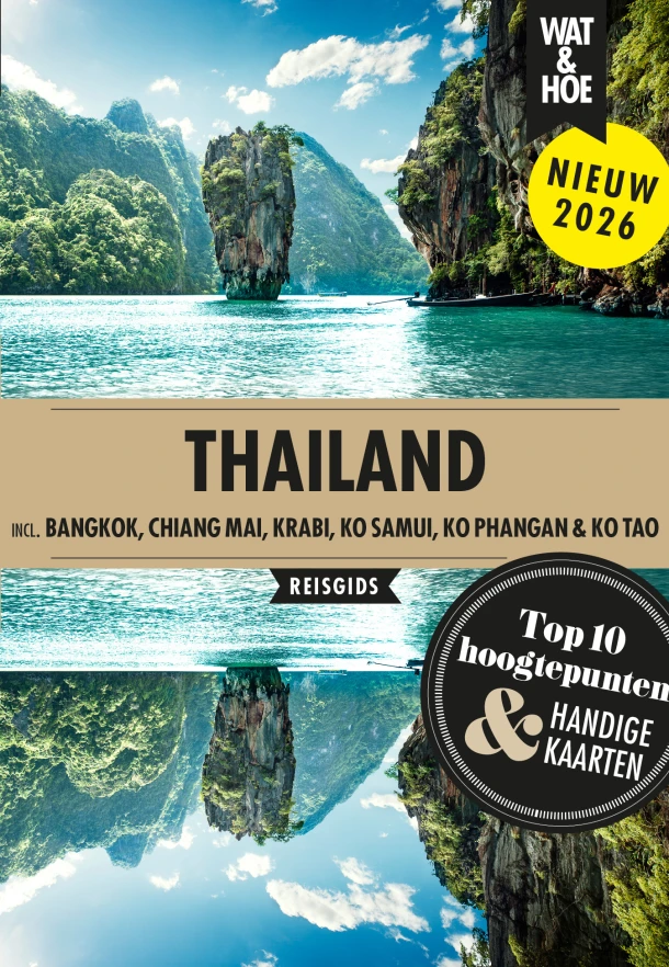 Thailand – Wat & Hoe reisgids – boek cover