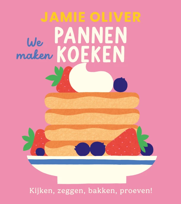 We maken pannenkoeken – Jamie Oliver – boek cover