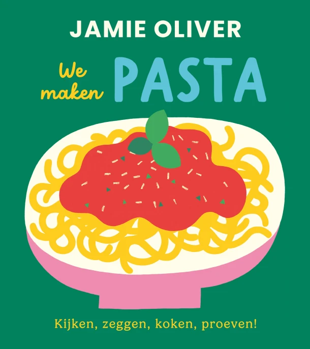 We maken pasta – Jamie Oliver – boek cover