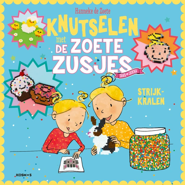 Knutselen met de Zoete Zusjes - strijkkralen – Hanneke de Zoete – boek cover