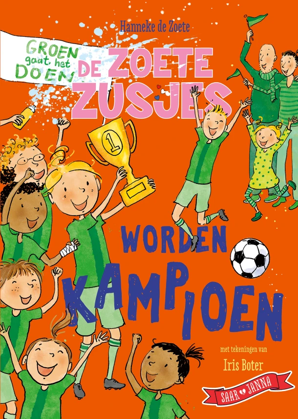 De Zoete Zusjes worden kampioen – Hanneke de Zoete – boek cover