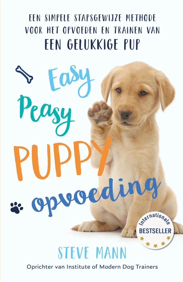 Easy Peasy puppy opvoeding – Steve Mann – boek cover