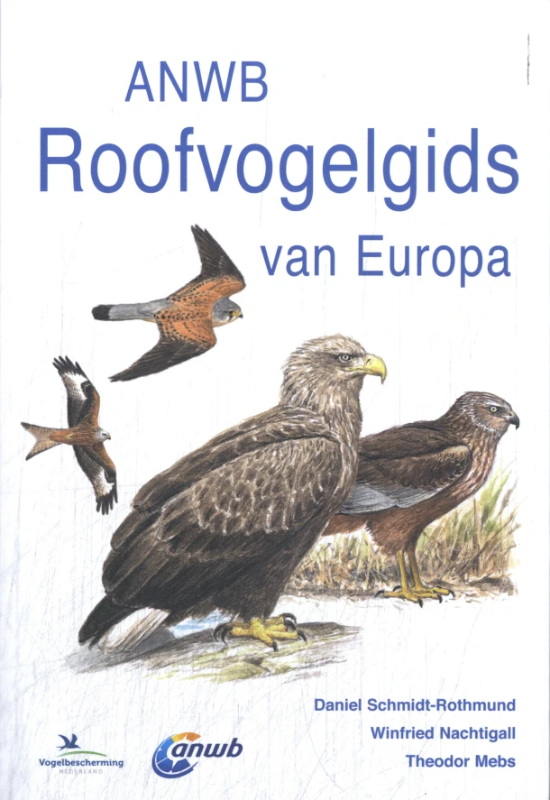 Roofvogelgids van Europa – Theodor Mebs – boek cover