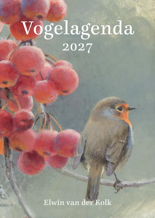 Vogelagenda 2027 – Elwin van der Kolk – boek cover