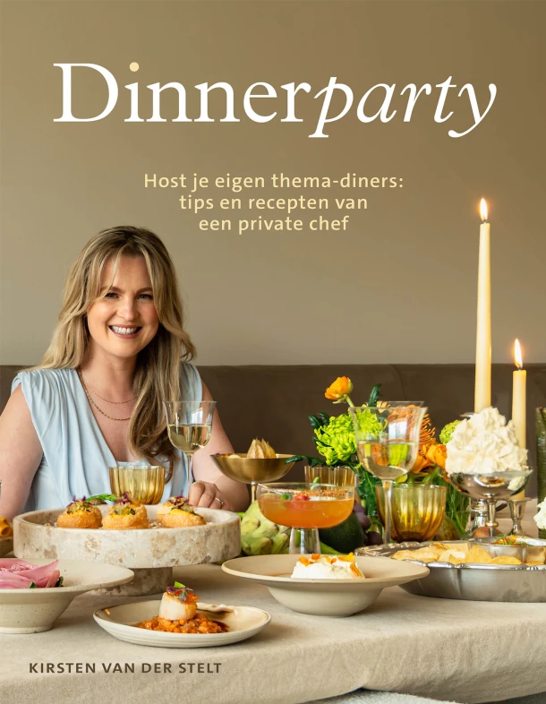 Dinnerparty – Kirsten van der Stelt – boek cover