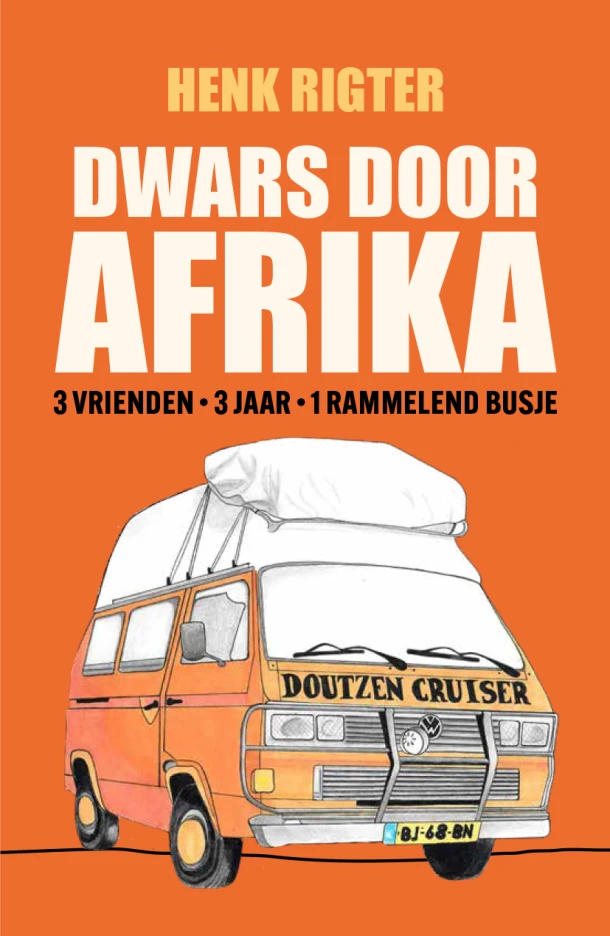 Dwars door Afrika – Henk Rigter – boek cover