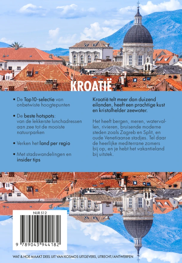 Kroatië – Wat & Hoe reisgids – boek cover