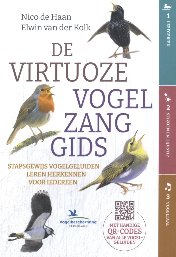 De virtuoze vogelzanggids – Nico de Haan – boek cover