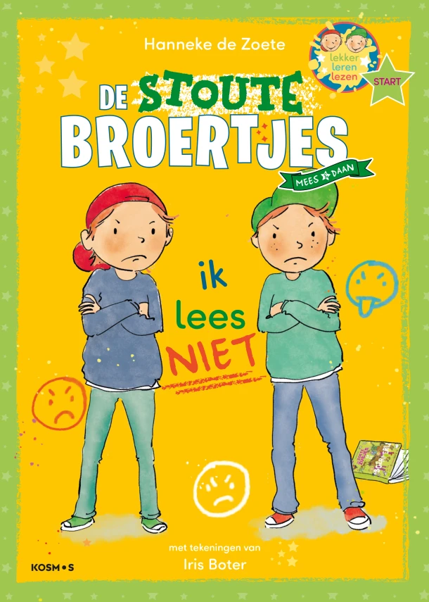 Ik lees niet – Hanneke de Zoete – boek cover