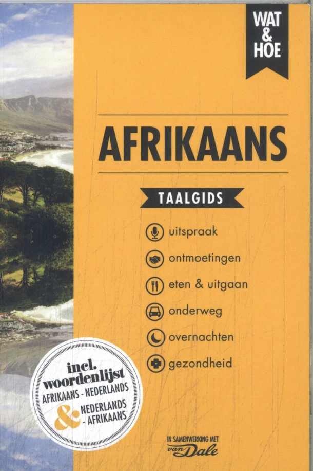 Afrikaans – Wat & Hoe taalgids – boek cover