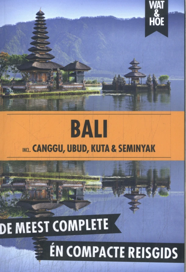 Bali – Wat & Hoe reisgids – boek cover