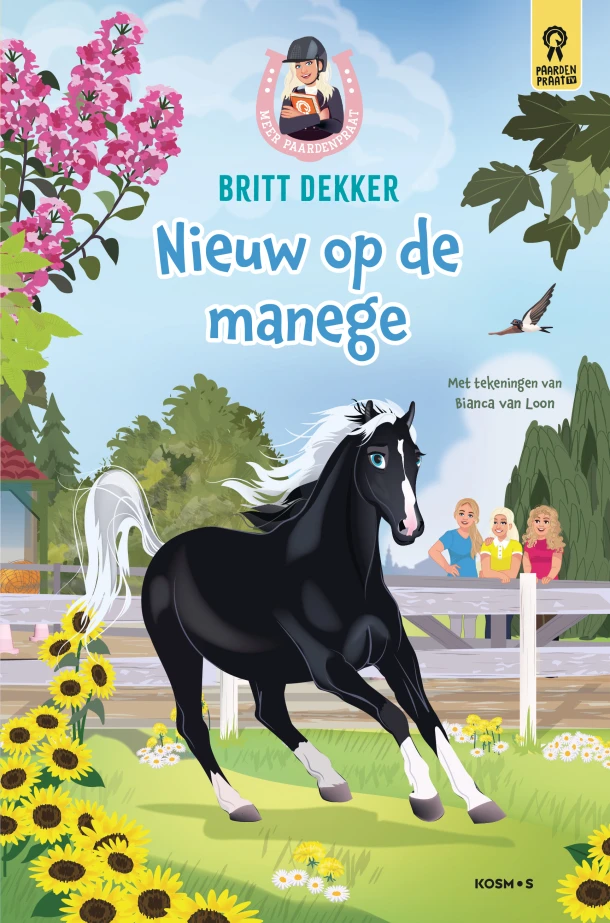 Nieuw op de manege – Britt Dekker – boek cover