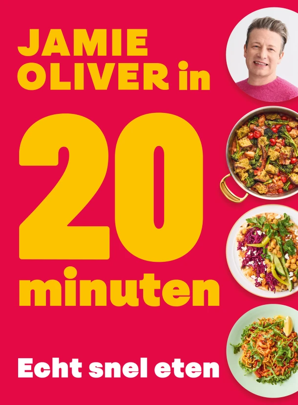 Jamie in 20 minuten – Jamie Oliver – boek cover