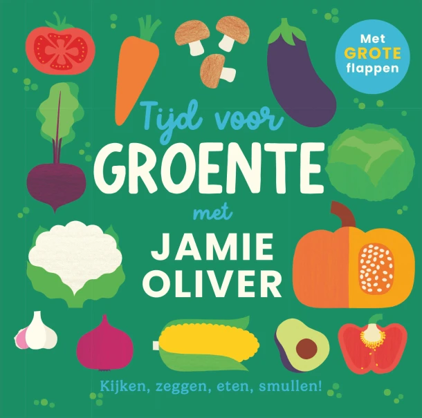 Tijd voor groente! – Jamie Oliver – boek cover
