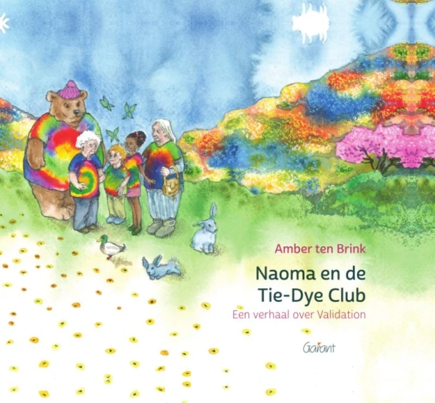 Naoma en de Tie-Dye Club. – Amber Ten Brink – boek cover