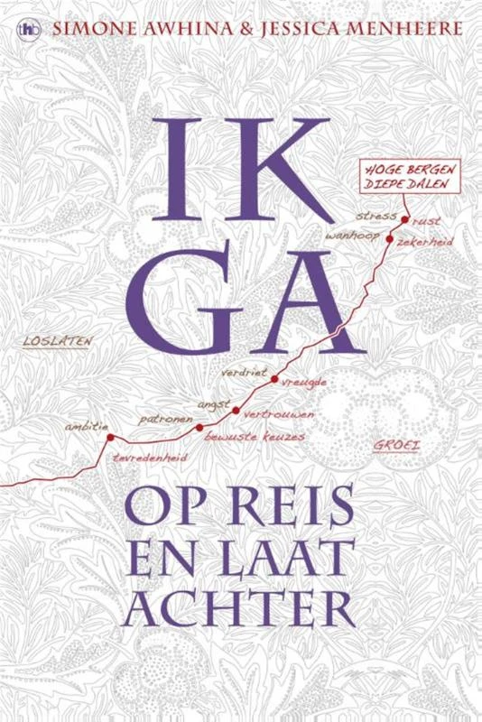 Ik ga op reis en laat achter – Simone Awhina – boek cover
