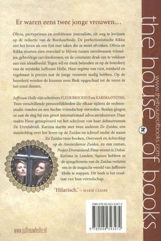 Juffrouw Holle – Fleur Brockhus – boek cover