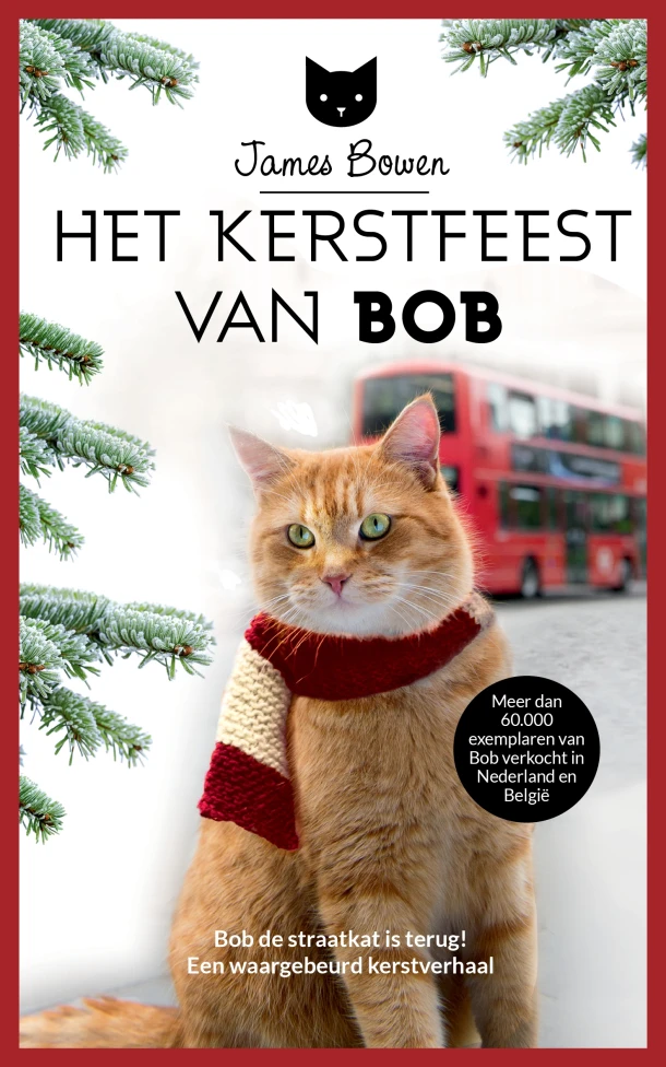 Het Kerstfeest van Bob – James Bowen – boek cover