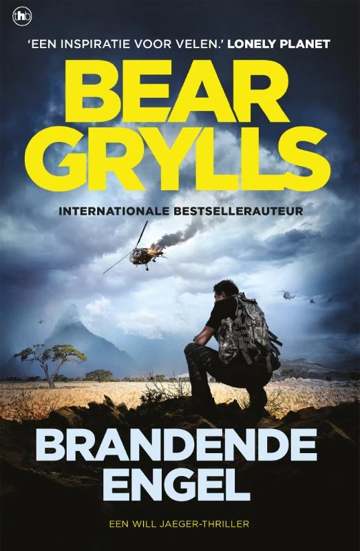 Brandende engel – Bear Grylls – boek cover