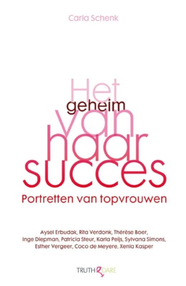 Het geheim van haar succes – Carla Schenk – boek cover
