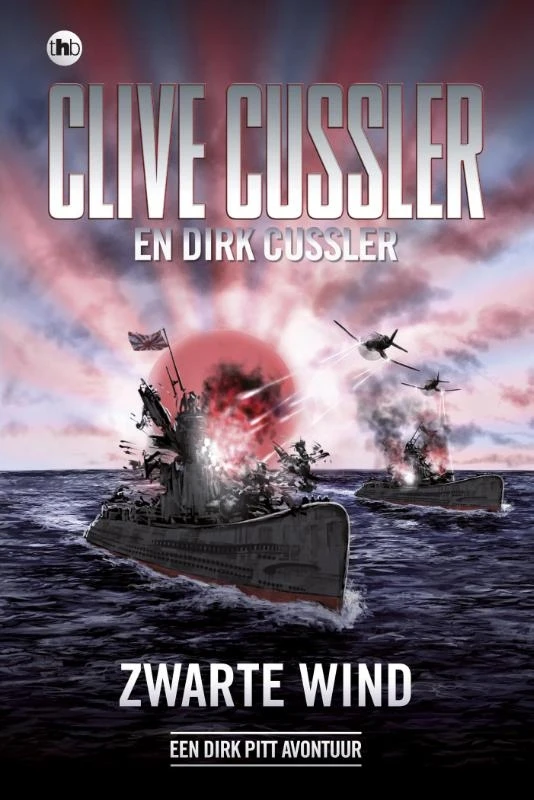 Zwarte wind – Clive Cussler – boek cover