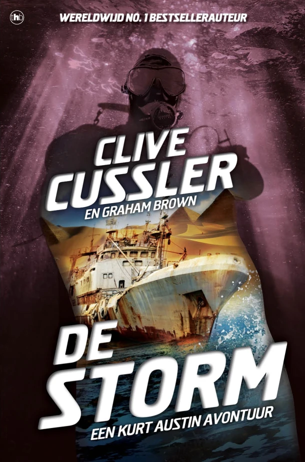 De storm – Clive Cussler – boek cover