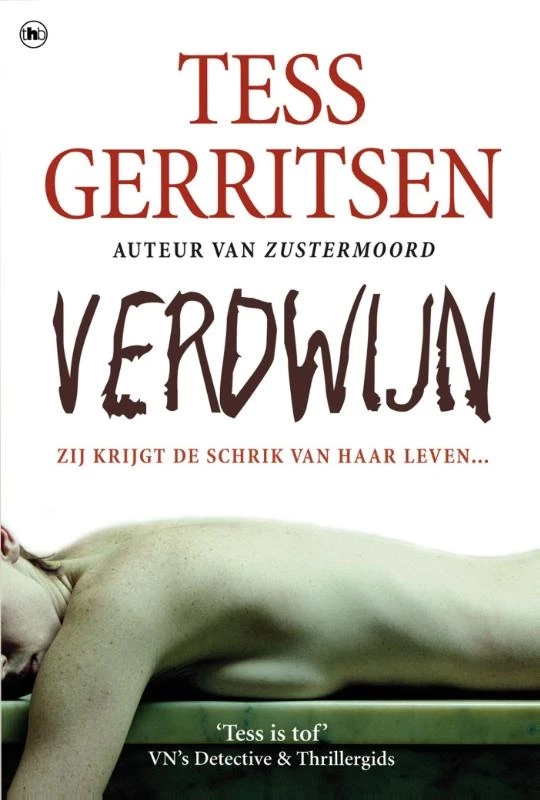 Verdwijn – Tess Gerritsen – boek cover