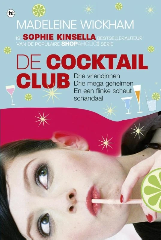 De cocktailclub – Sophie Kinsella – boek cover