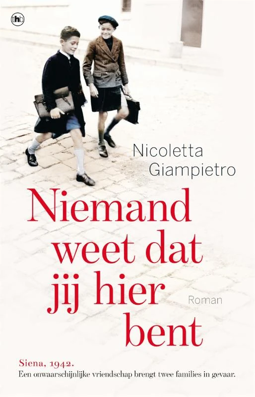 Niemand weet dat jij hier bent – Nicoletta Giampietro – boek cover