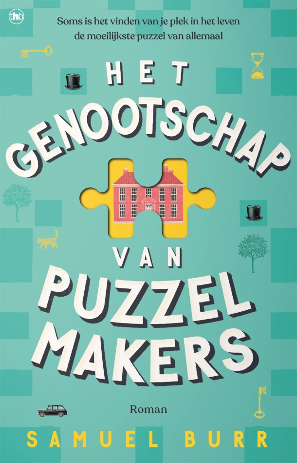 Het Genootschap van Puzzelmakers – Samuel Burr – boek cover