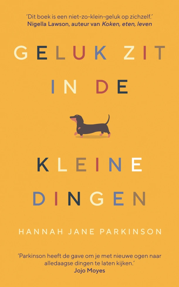 Geluk zit in de kleine dingen – Hannah Jane Parkinson – boek cover
