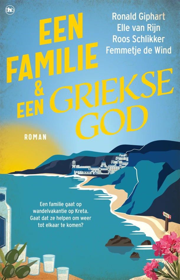 Een familie en een Griekse god – Ronald Giphart – boek cover